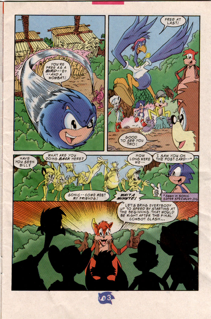Sonic - Archie Adventure Series August 1998 Page 3